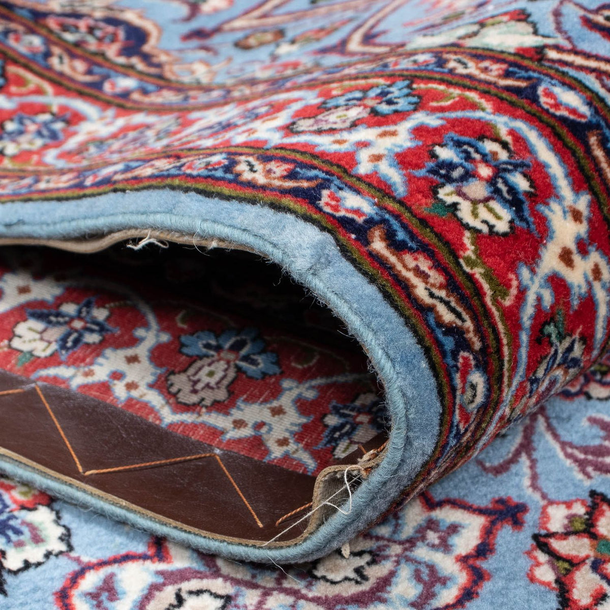 Tappeto corsia Tappeto Persero - Isfahan - Premio - 438 x 80 cm - viola