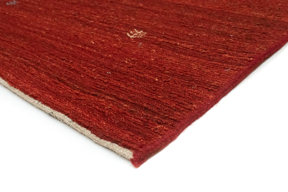 Tappeto Gabbeh - Persero - 189 x 152 cm - rosso