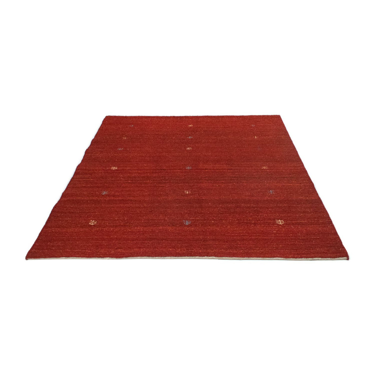 Tappeto Gabbeh - Persero - 189 x 152 cm - rosso