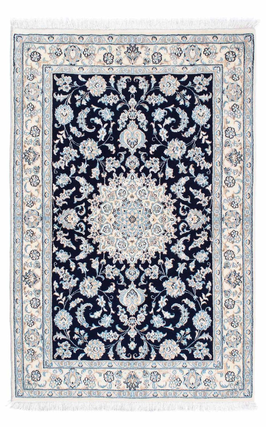 Tappeto Persero - Nain - Reale - 150 x 98 cm - blu scuro
