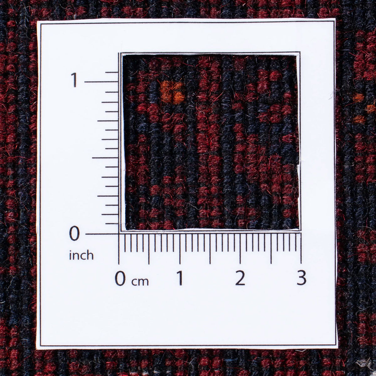 Tappeto Turkaman - 249 x 160 cm - rosso scuro