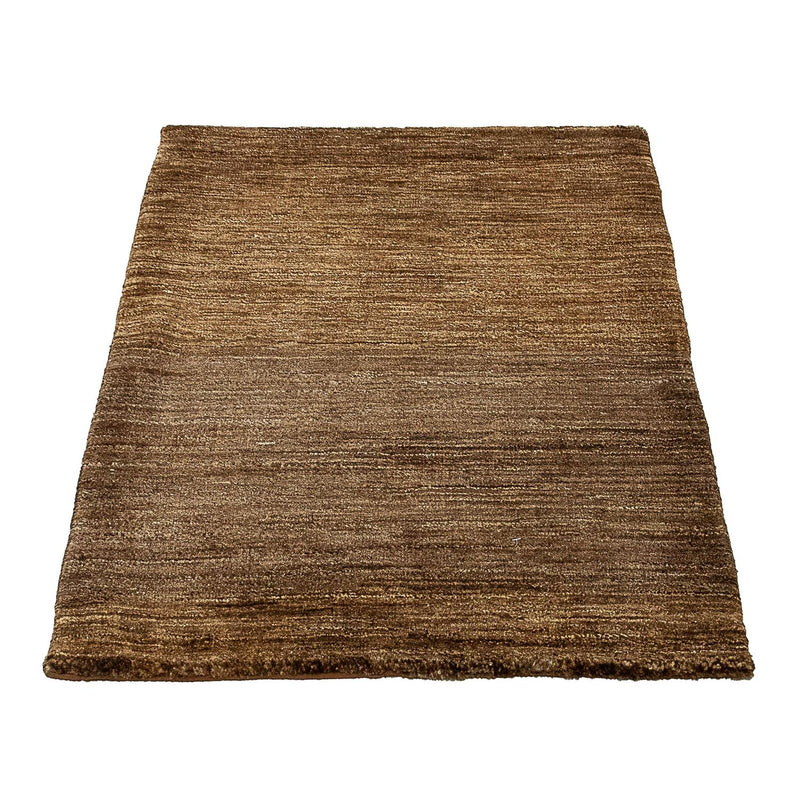 Tappeto Gabbeh - Indus - 92 x 66 cm - marrone scuro