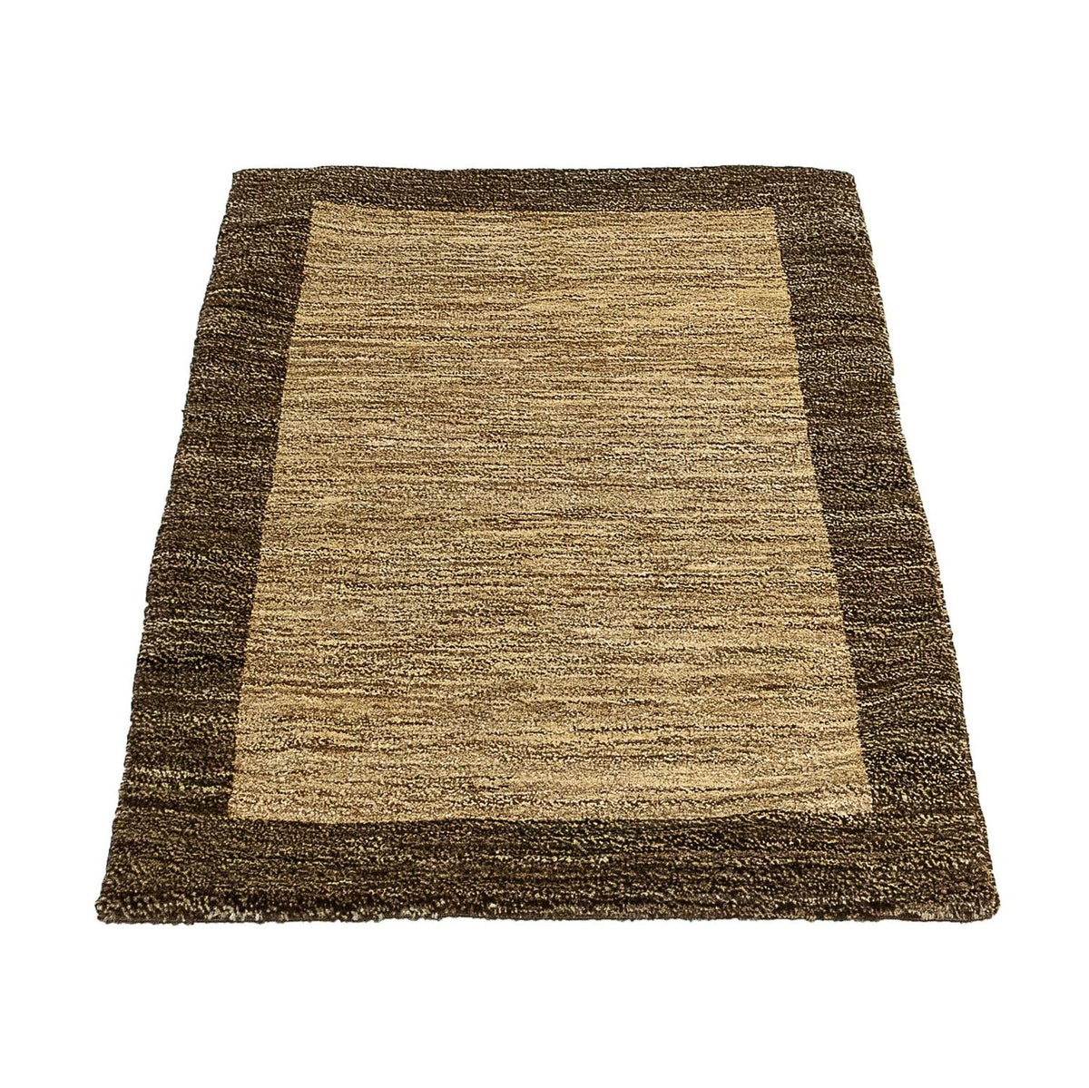 Tappeto Gabbeh - Indus - 99 x 64 cm - marrone chiaro