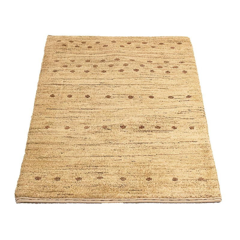 Tappeto Gabbeh - Indus - 101 x 62 cm - marrone chiaro