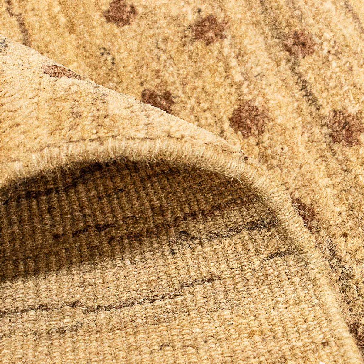 Tappeto Gabbeh - Indus - 101 x 62 cm - marrone chiaro