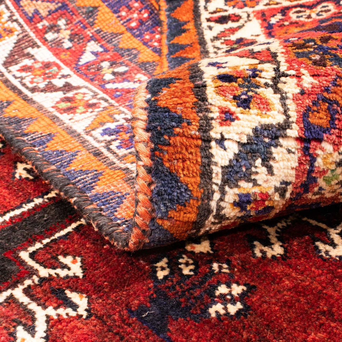 Tappeto Persero - Nomade - 167 x 116 cm - rosso scuro