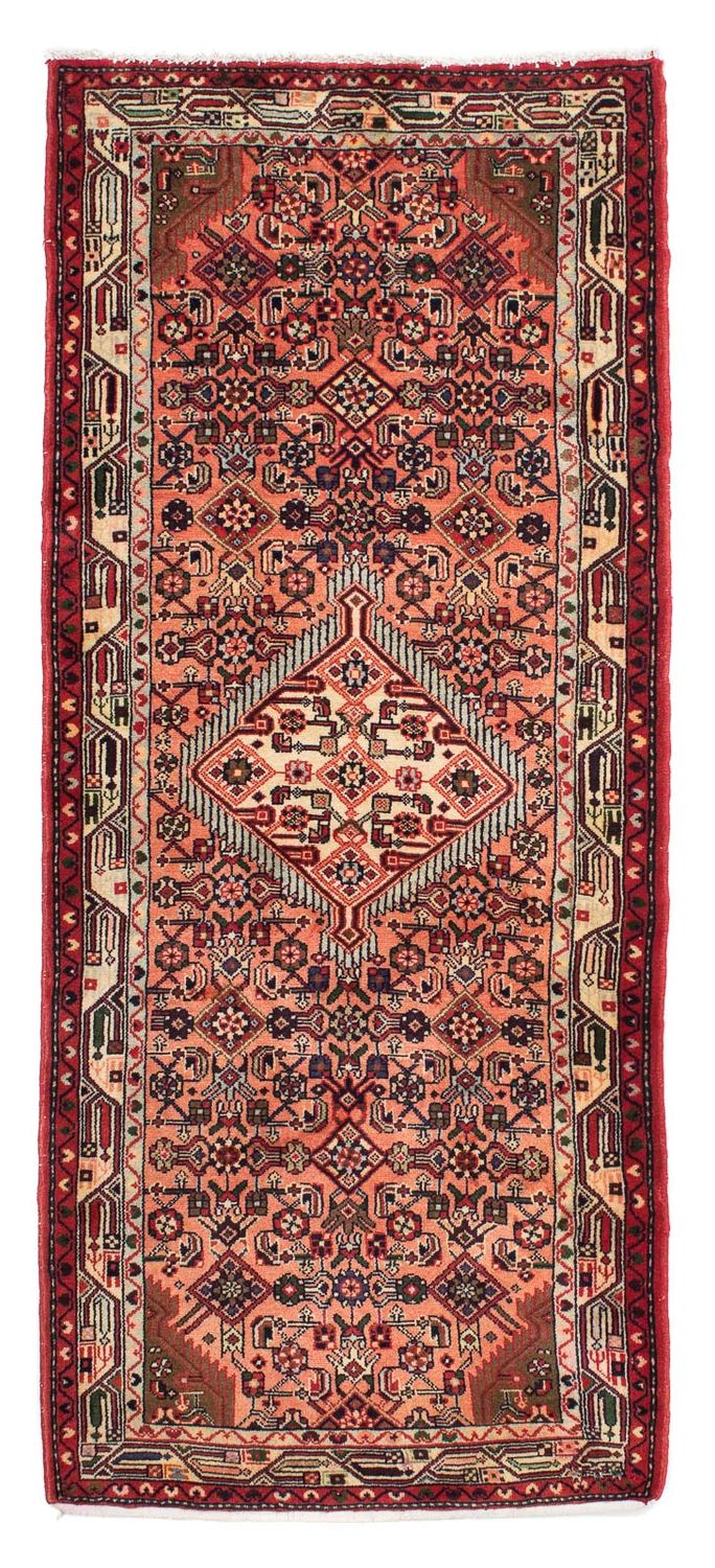 Tappeto corsia Tappeto Persero - Nomade - 190 x 80 cm - rosso scuro