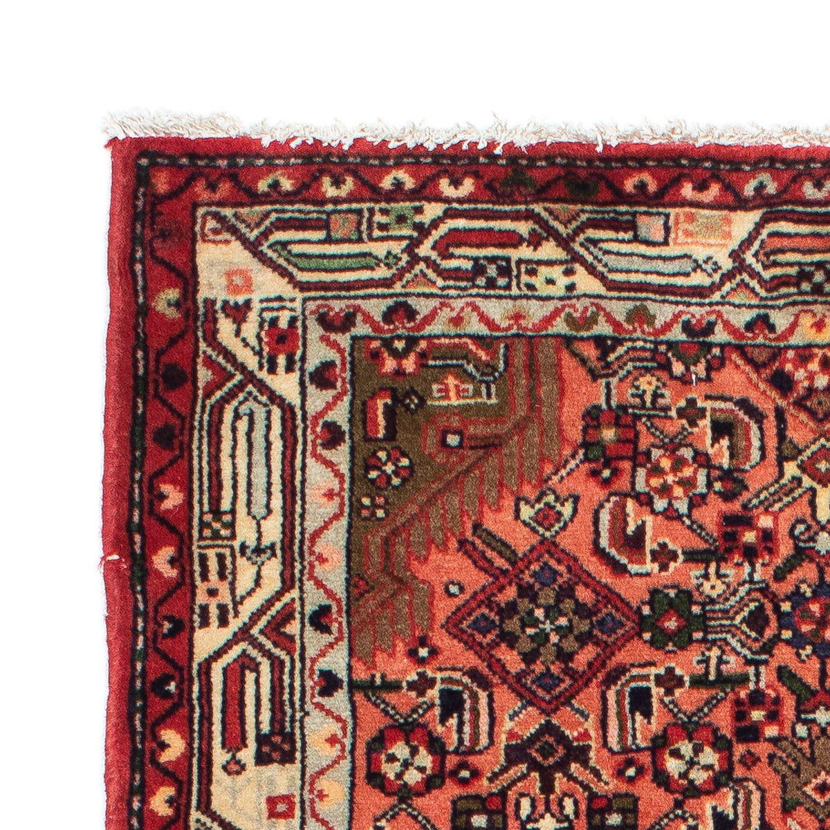 Tappeto corsia Tappeto Persero - Nomade - 190 x 80 cm - rosso scuro