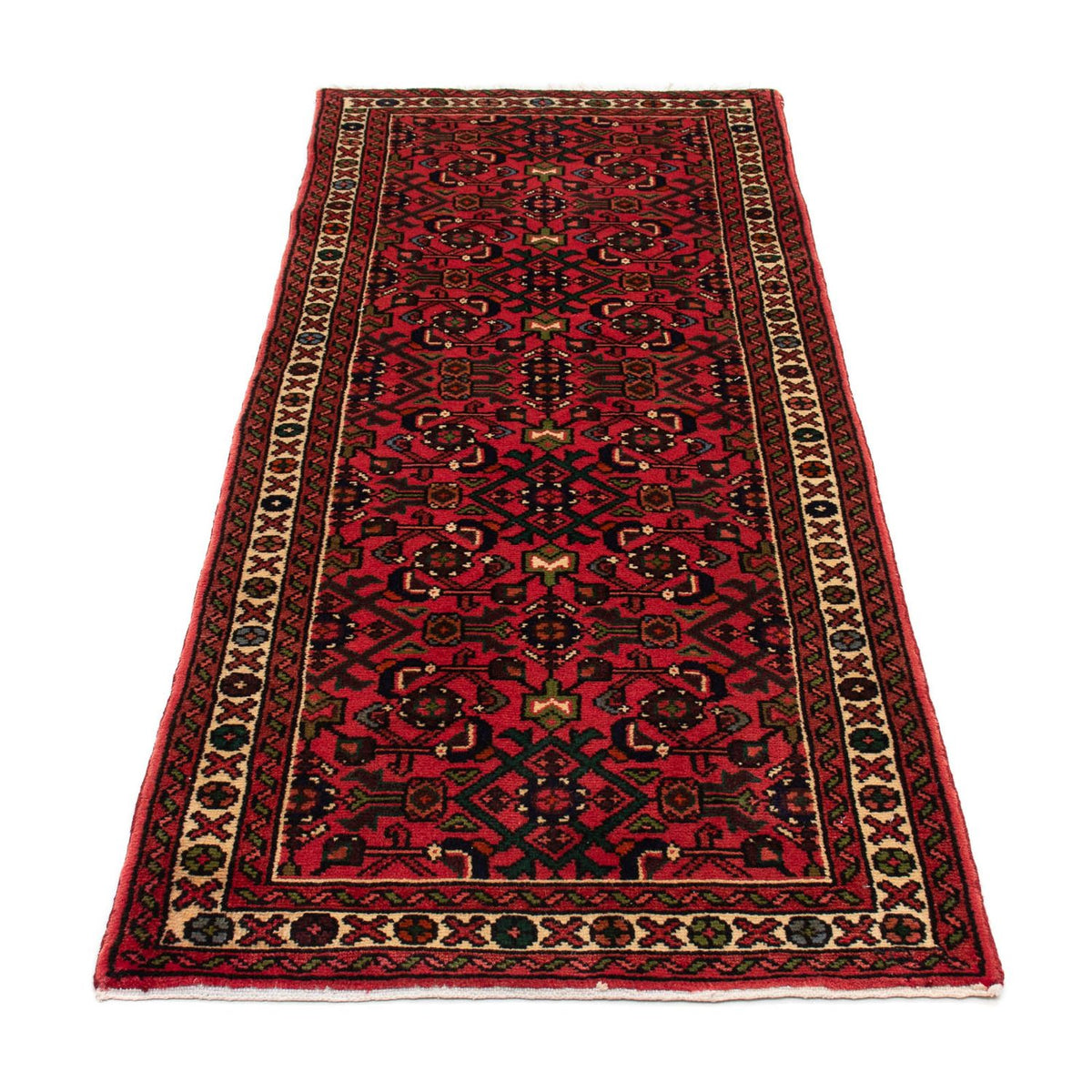 Tappeto corsia Tappeto Persero - Nomade - 192 x 75 cm - rosso scuro