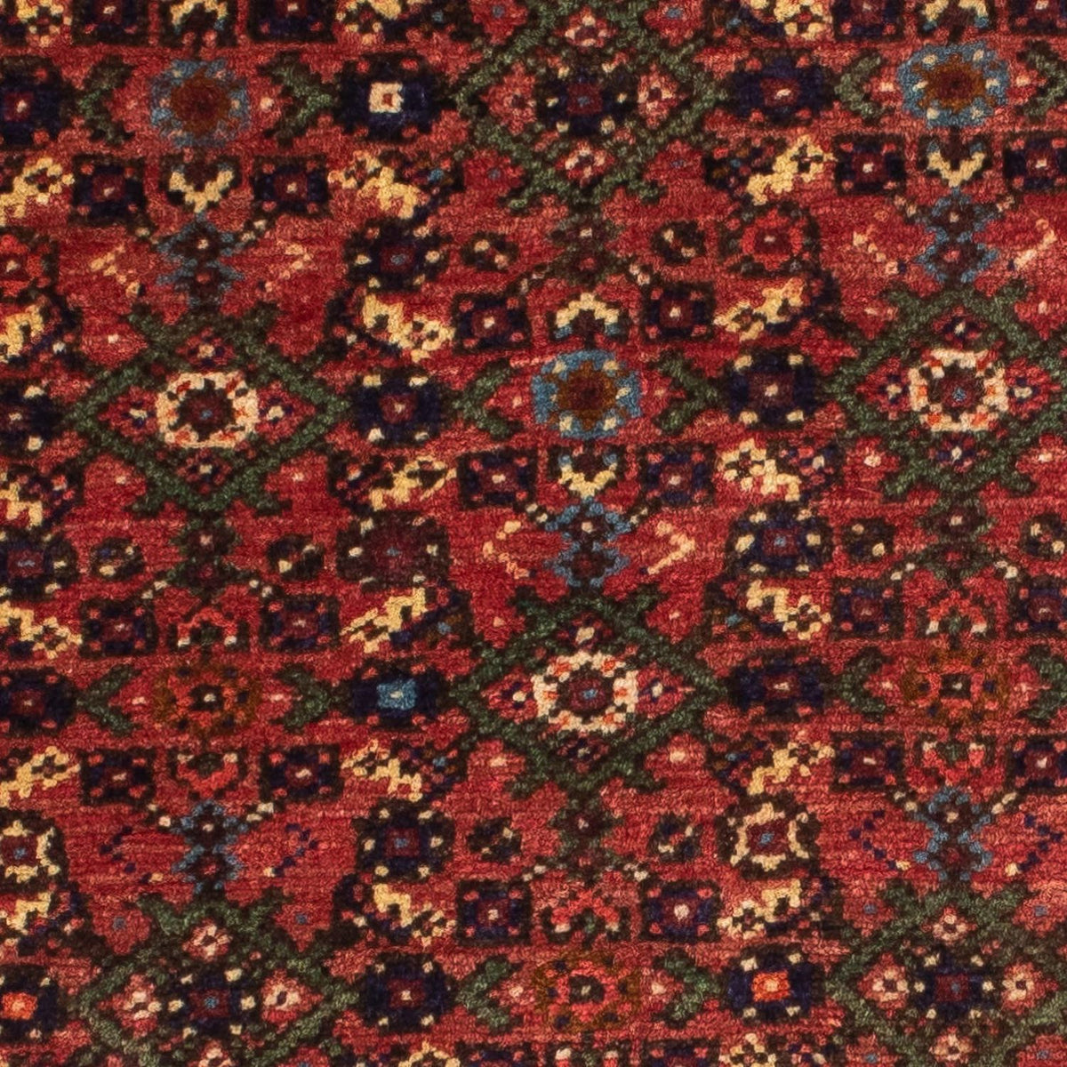 Tappeto corsia Tappeto Persero - Nomade - 195 x 73 cm - rosso scuro