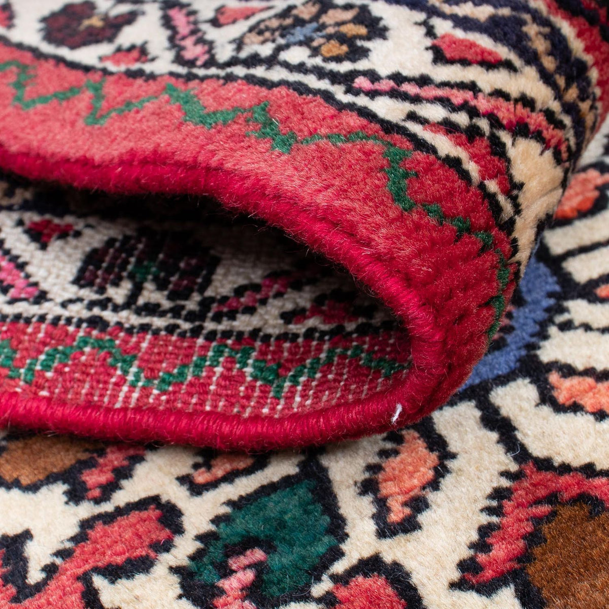 Tappeto corsia Tappeto Persero - Nomade - 192 x 70 cm - rosso scuro