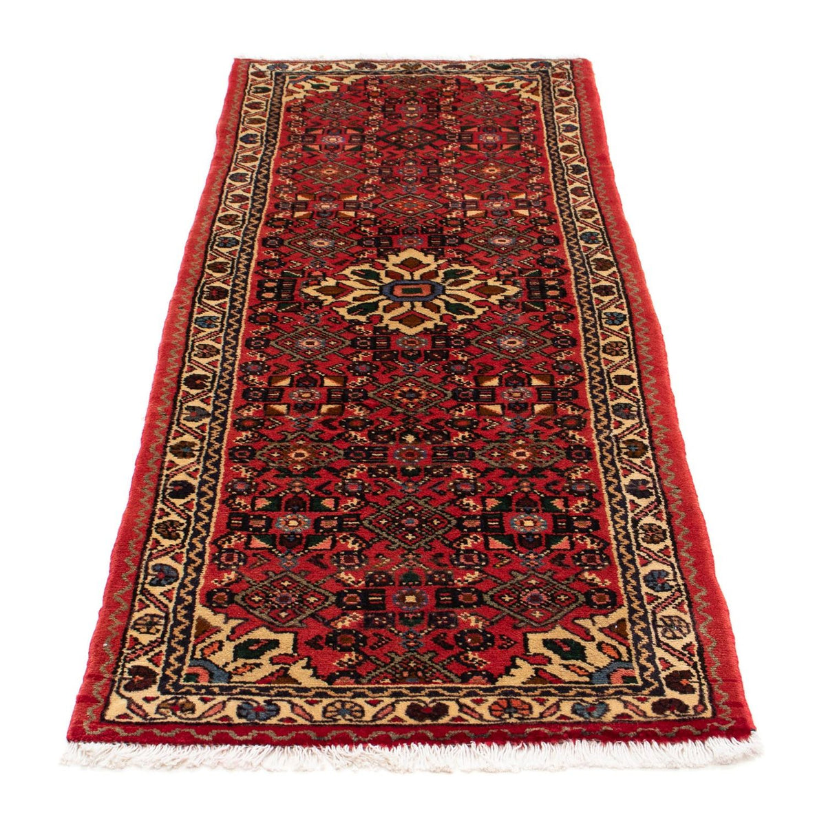 Tappeto corsia Tappeto Persero - Nomade - 198 x 70 cm - rosso scuro
