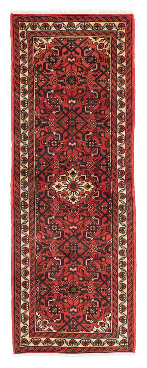 Tappeto corsia Tappeto Persero - Nomade - 195 x 70 cm - rosso scuro