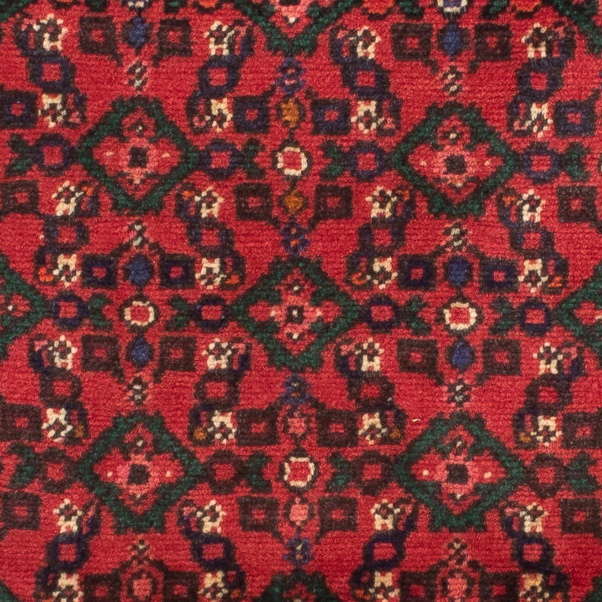 Tappeto corsia Tappeto Persero - Nomade - 195 x 68 cm - rosso scuro