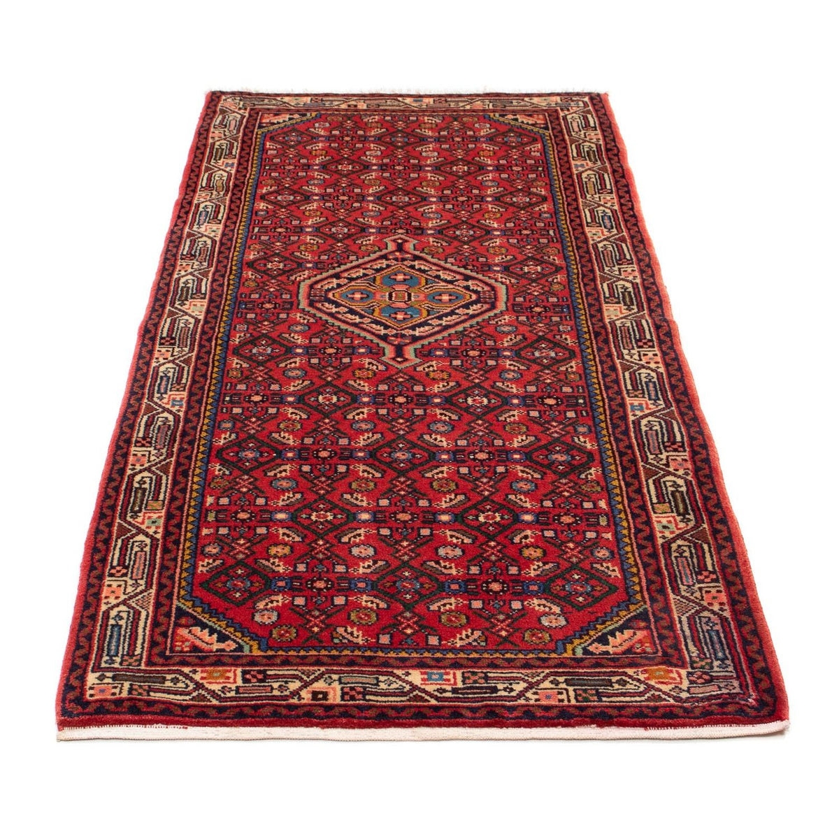Tappeto corsia Tappeto Persero - Nomade - 195 x 85 cm - rosso scuro
