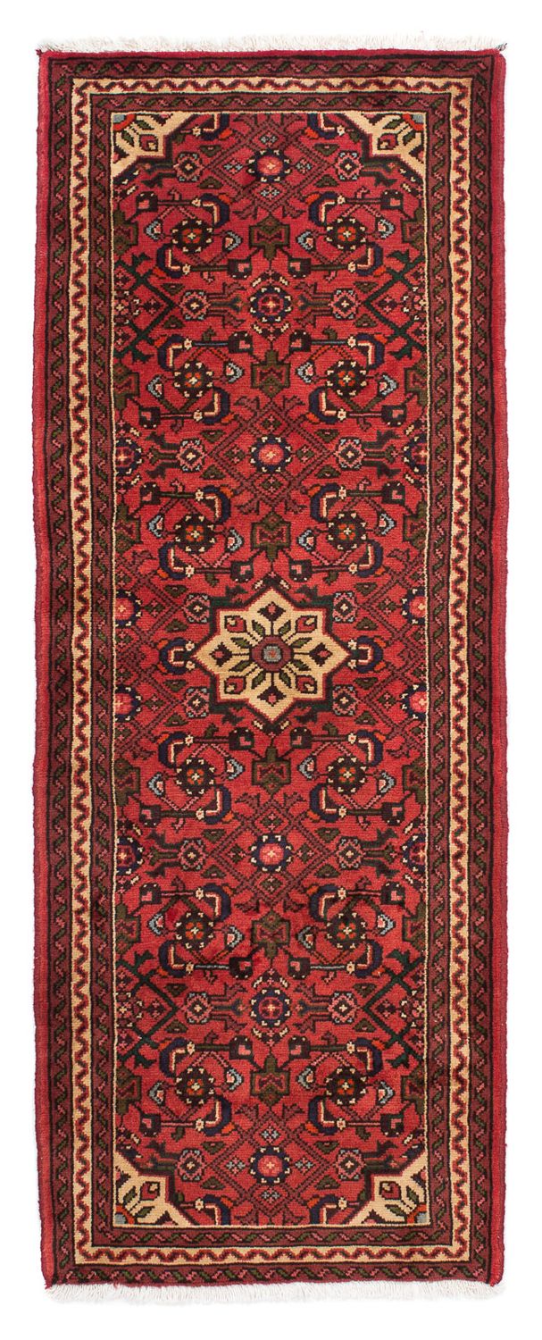 Tappeto corsia Tappeto Persero - Nomade - 198 x 73 cm - rosso scuro