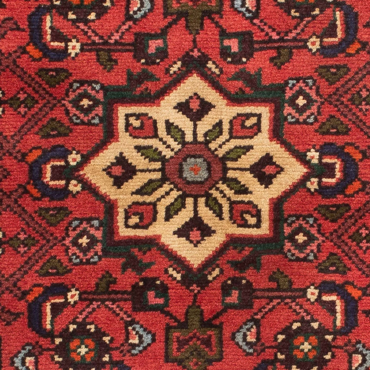Tappeto corsia Tappeto Persero - Nomade - 198 x 73 cm - rosso scuro