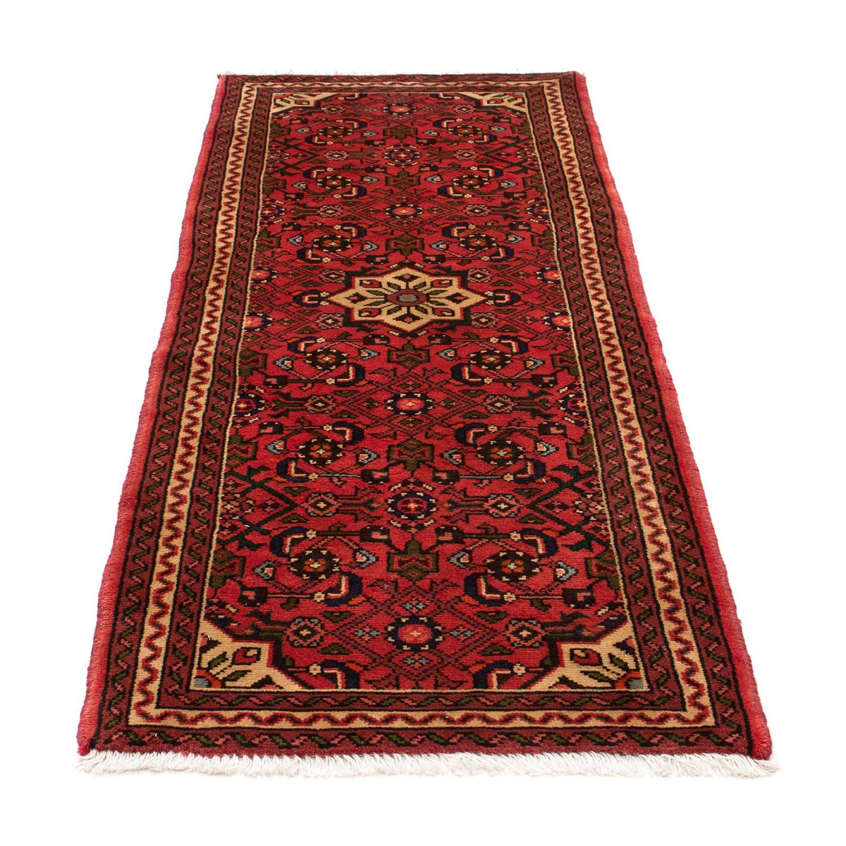 Tappeto corsia Tappeto Persero - Nomade - 198 x 73 cm - rosso scuro