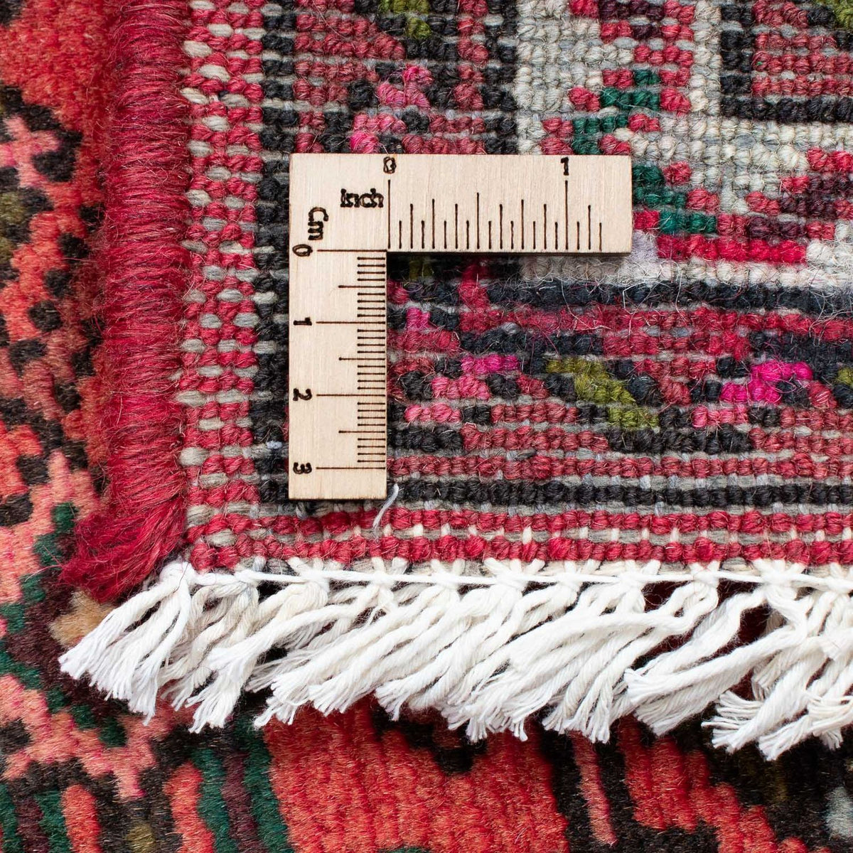 Tappeto corsia Tappeto Persero - Nomade - 198 x 73 cm - rosso scuro