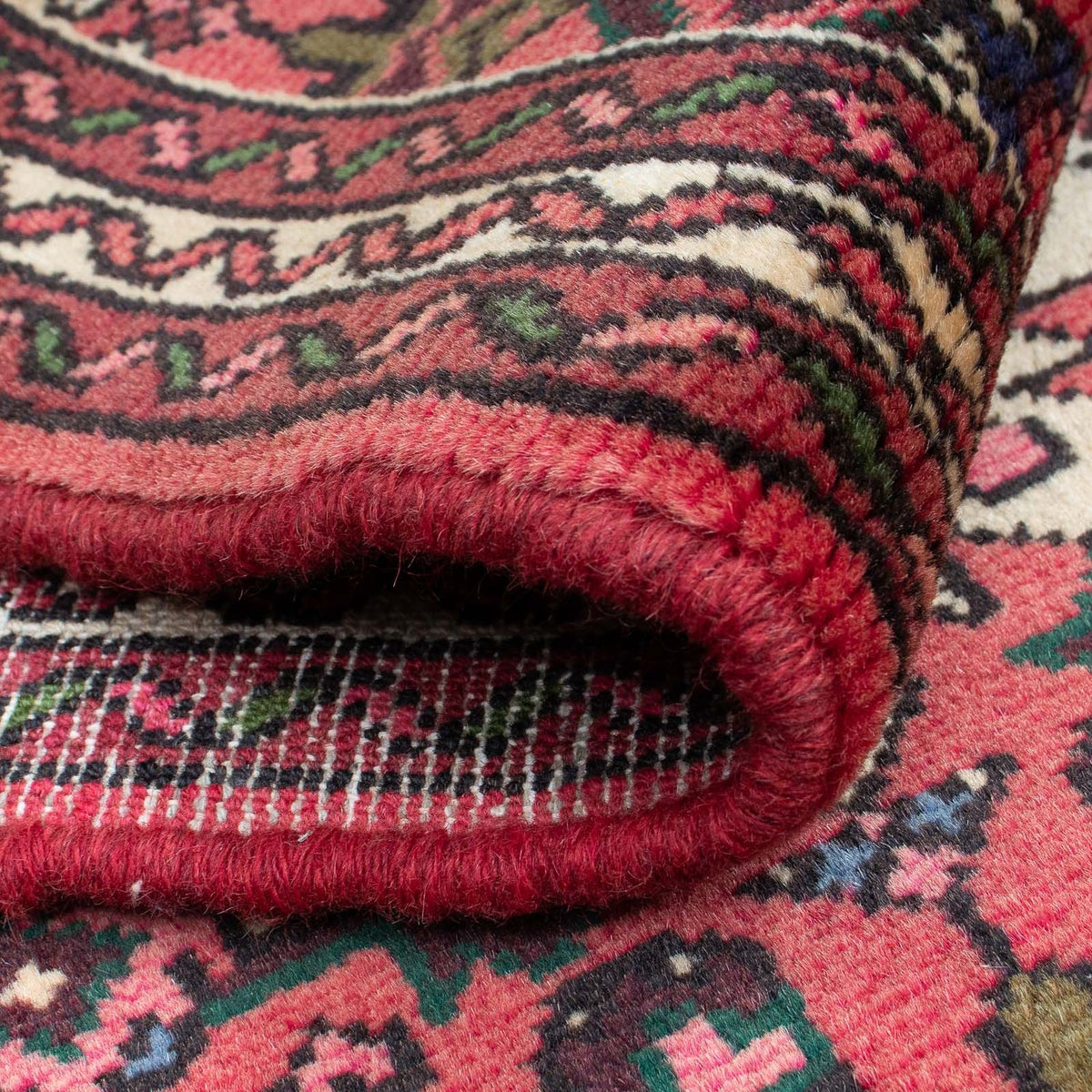 Tappeto corsia Tappeto Persero - Nomade - 200 x 72 cm - rosso scuro