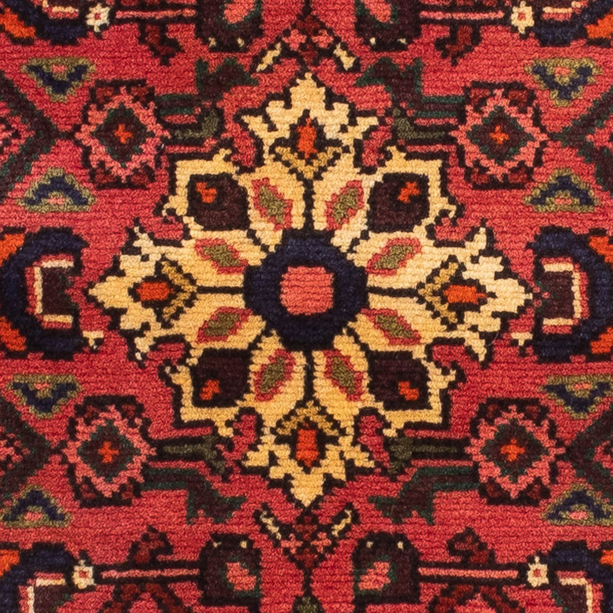 Tappeto corsia Tappeto Persero - Nomade - 203 x 68 cm - rosso scuro