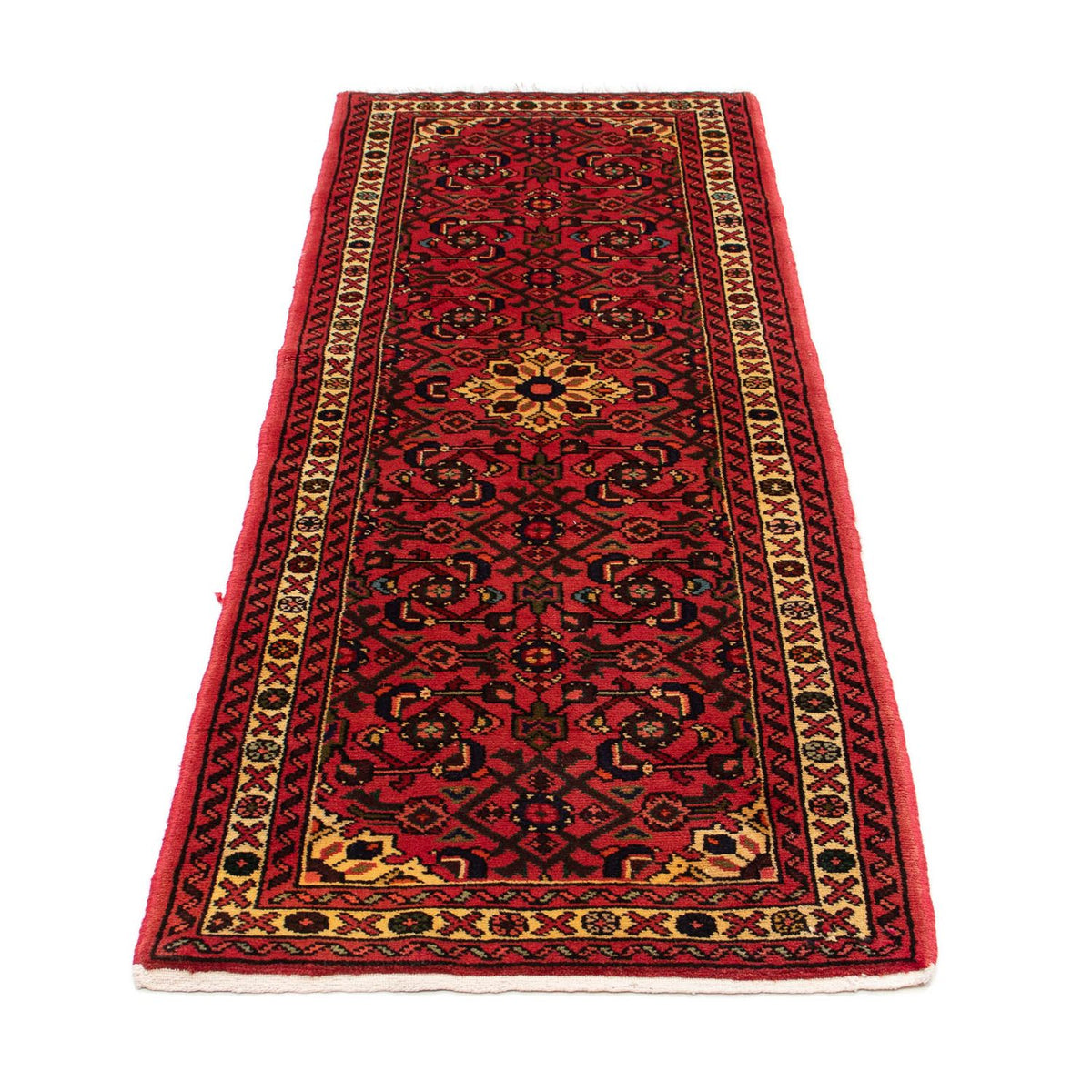 Tappeto corsia Tappeto Persero - Nomade - 203 x 68 cm - rosso scuro