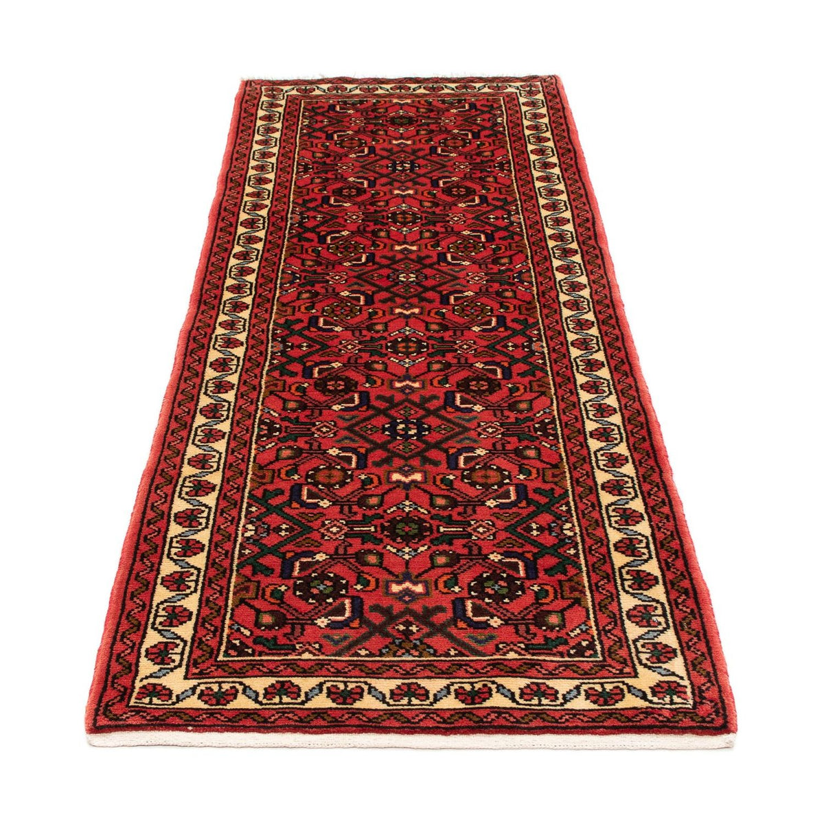 Tappeto corsia Tappeto Persero - Nomade - 203 x 75 cm - rosso scuro