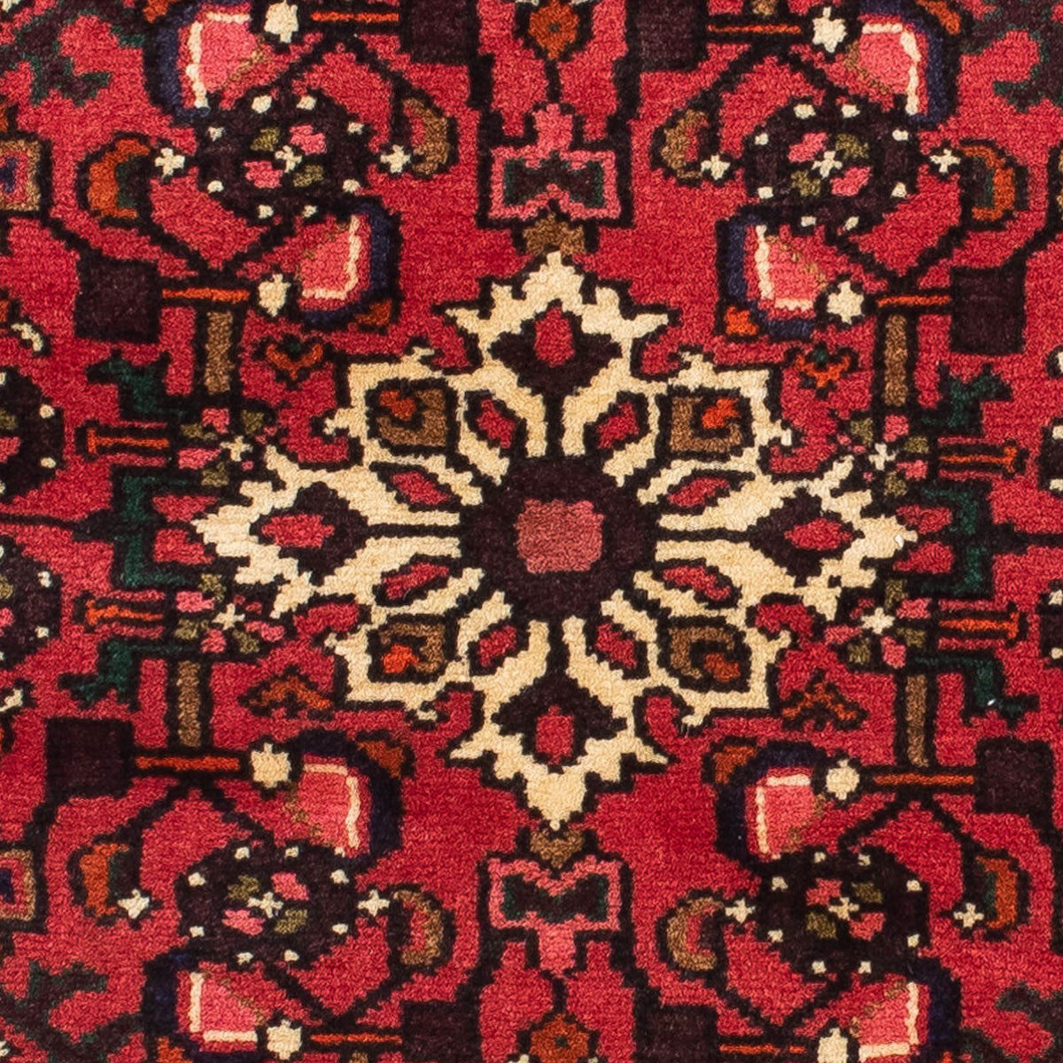 Tappeto corsia Tappeto Persero - Nomade - 190 x 75 cm - rosso scuro