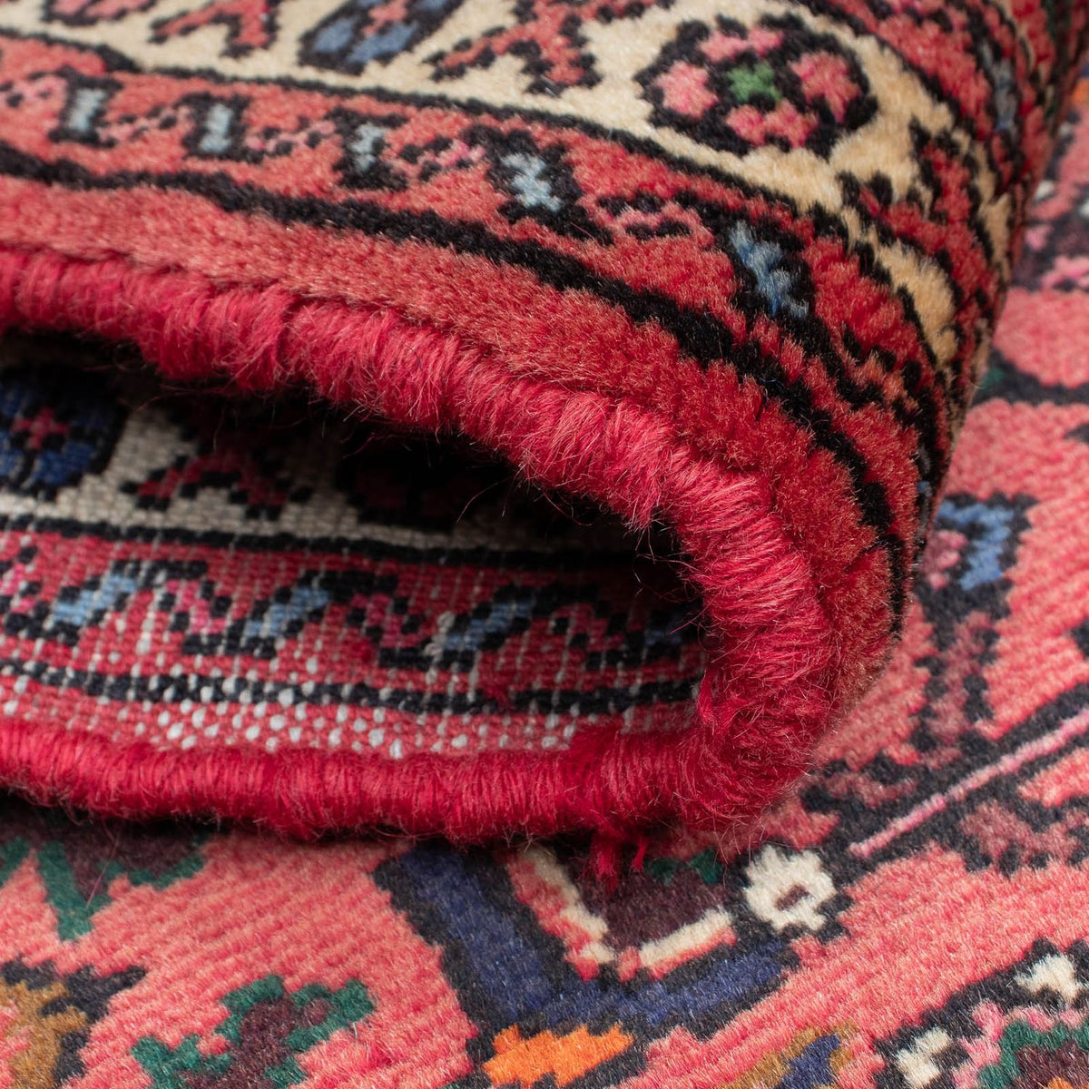 Tappeto corsia Tappeto Persero - Nomade - 196 x 80 cm - rosso scuro