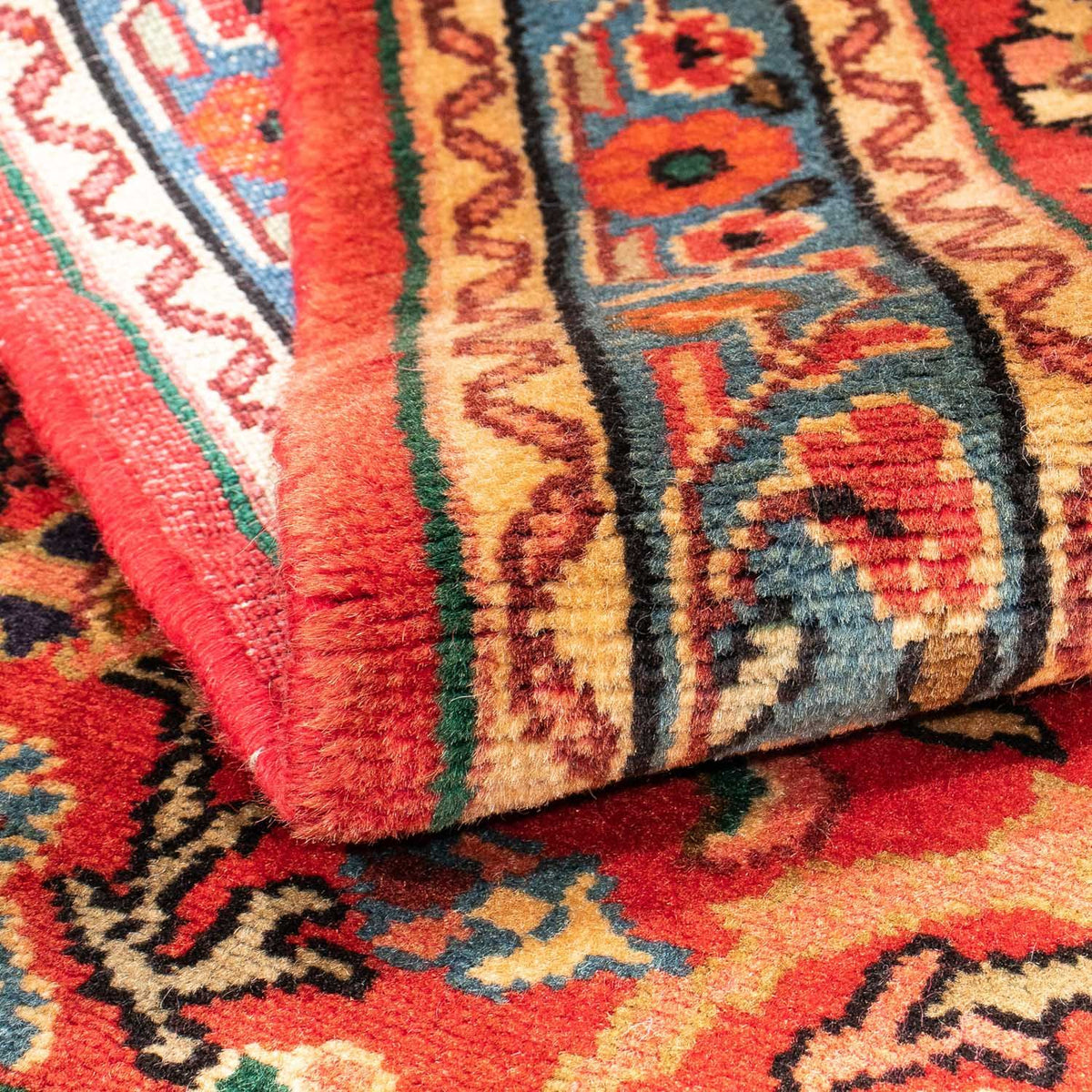 Tappeto Persero - Nomade - 143 x 110 cm - rosso scuro