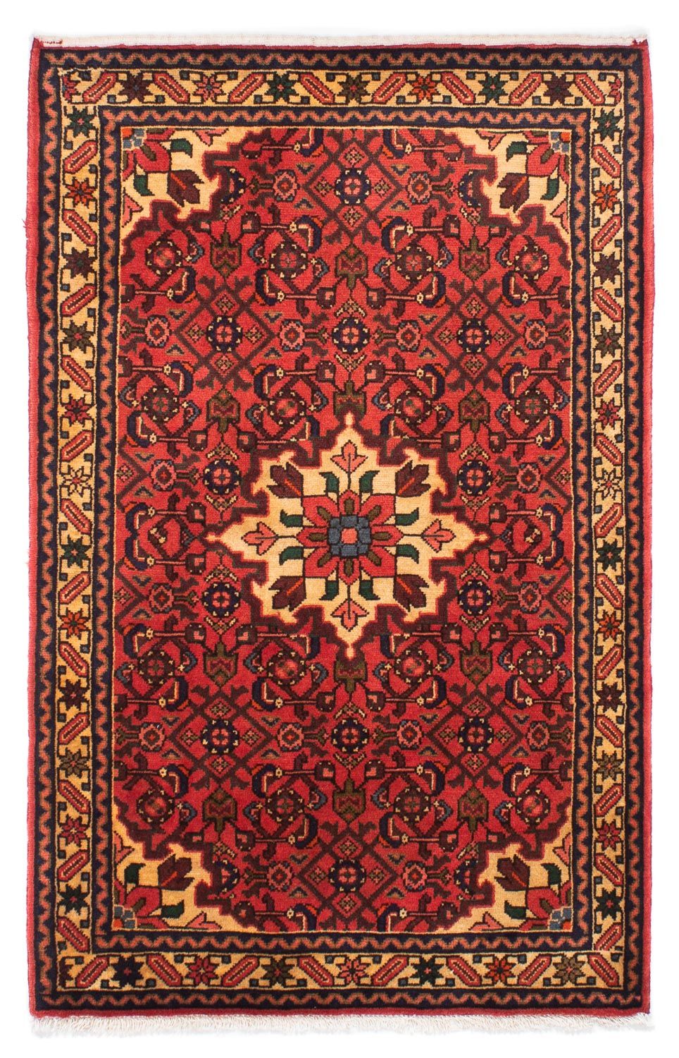 Tappeto Persero - Nomade - 156 x 106 cm - rosso scuro