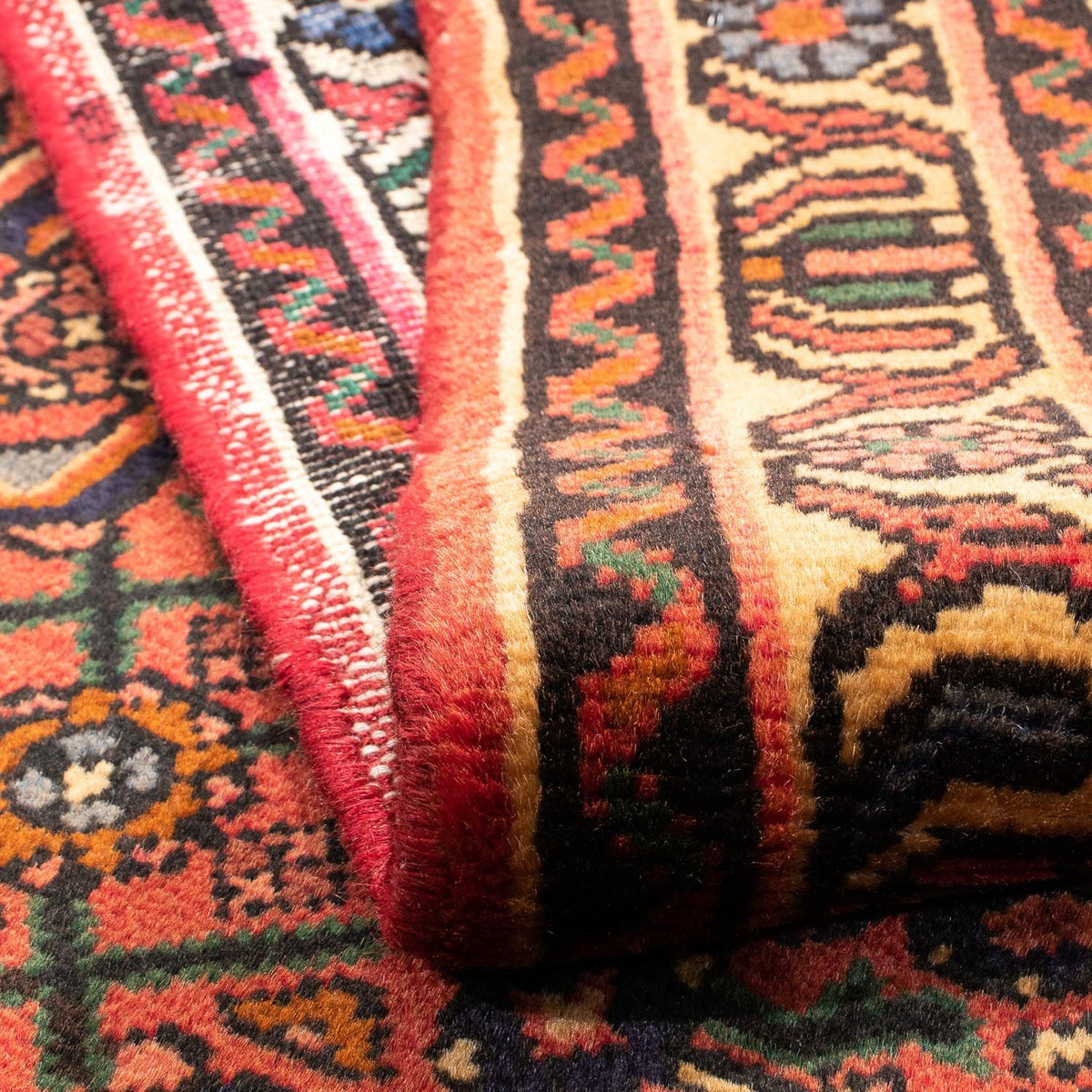 Tappeto Persero - Nomade - 160 x 100 cm - rosso scuro