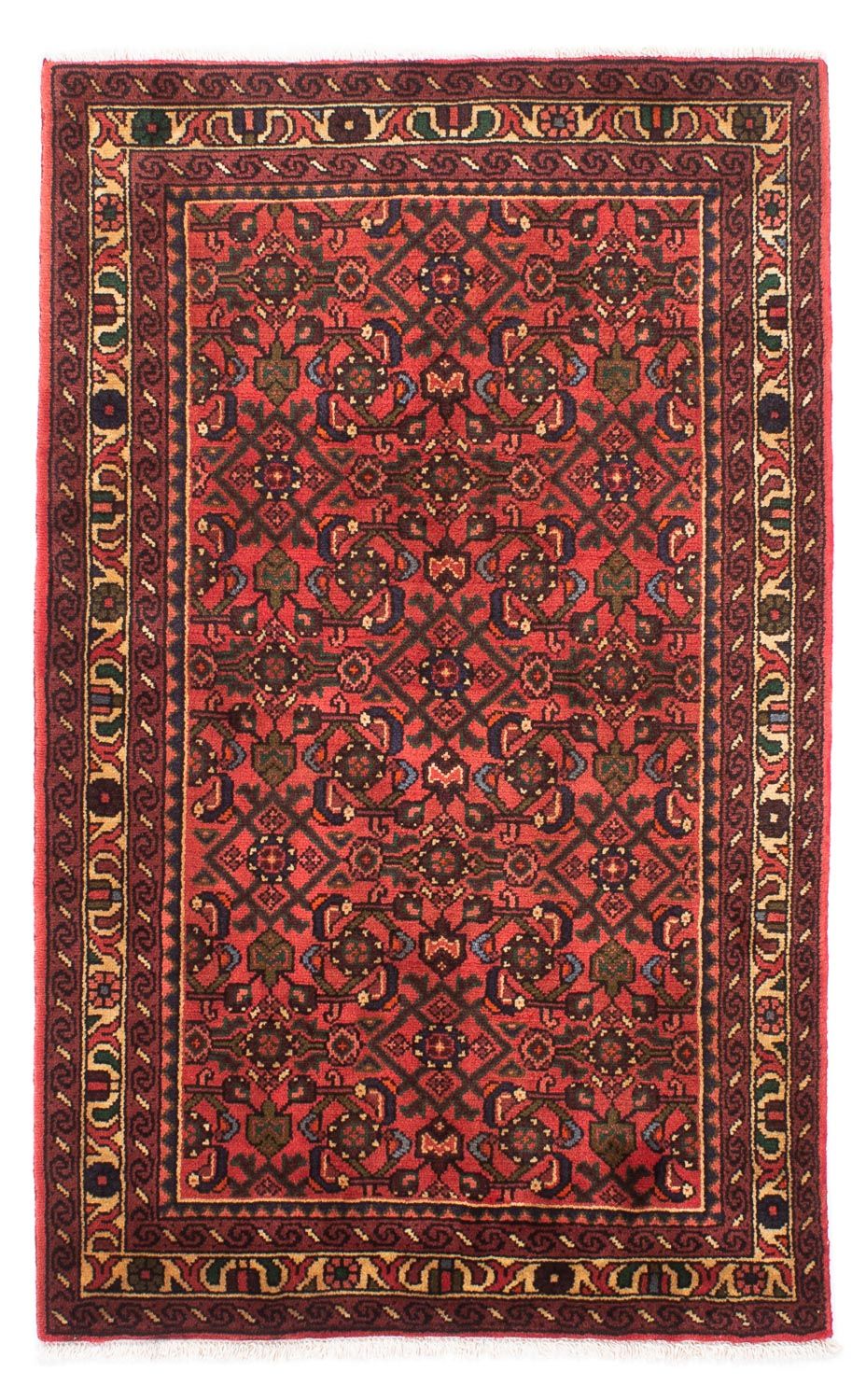 Tappeto Persero - Nomade - 165 x 100 cm - rosso scuro