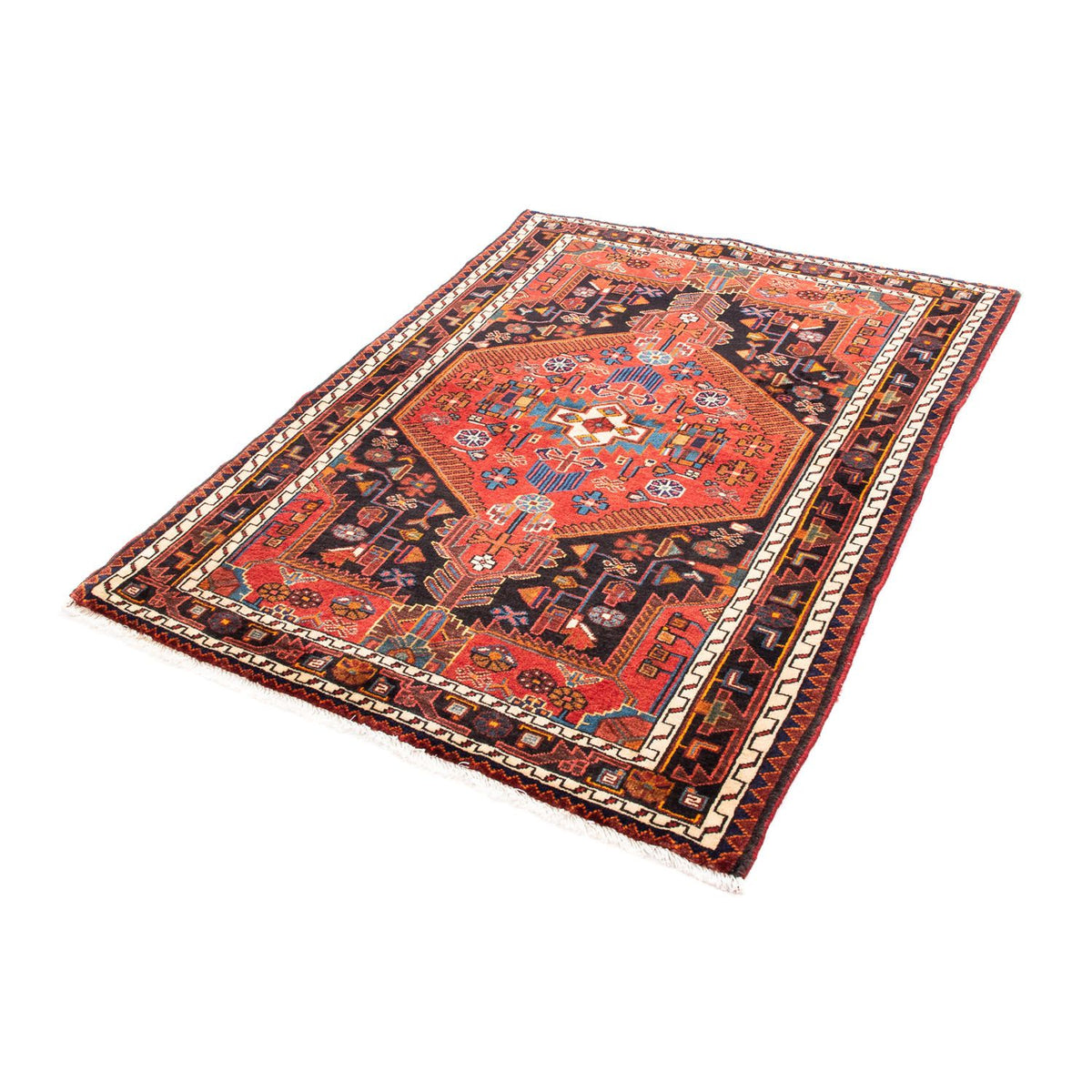 Tappeto Persero - Nomade - 150 x 116 cm - rosso scuro