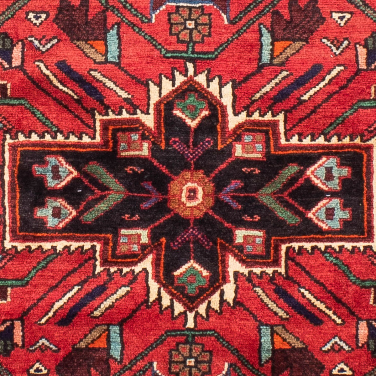 Tappeto Persero - Nomade - 212 x 130 cm - rosso scuro