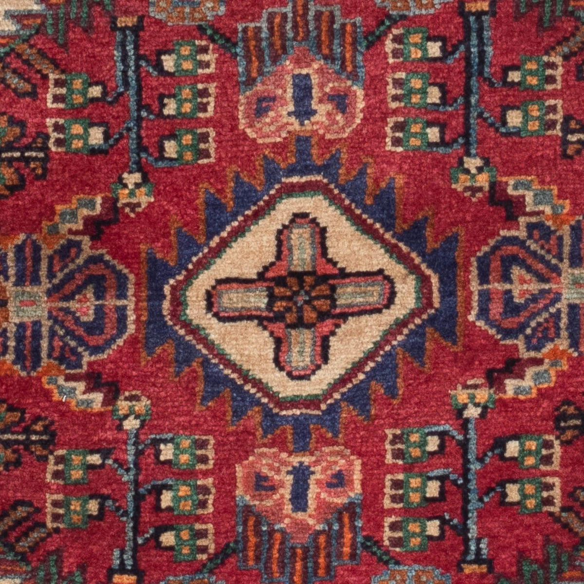 Tappeto Persero - Nomade - 125 x 83 cm - rosso scuro