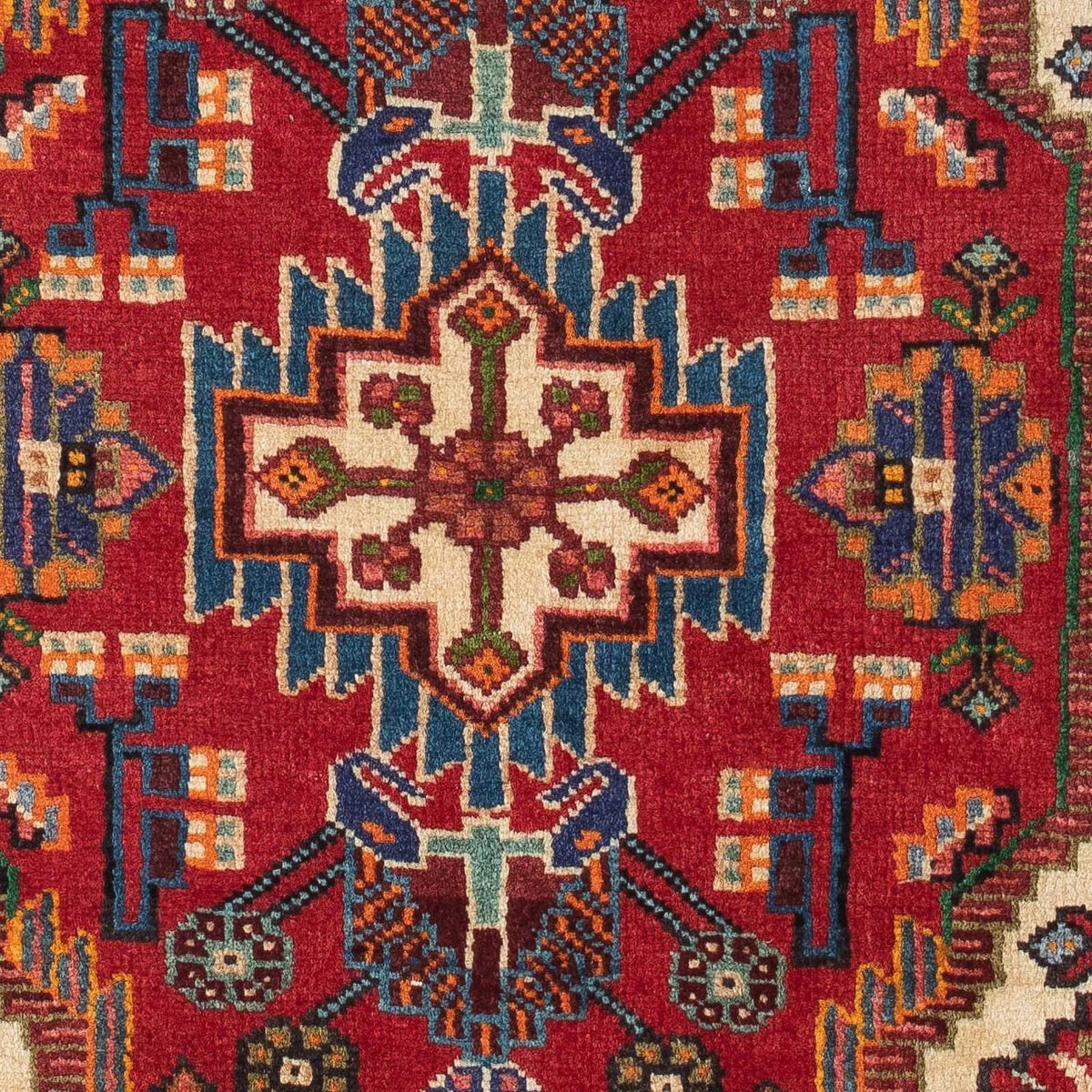 Tappeto Persero - Nomade - 133 x 90 cm - rosso scuro