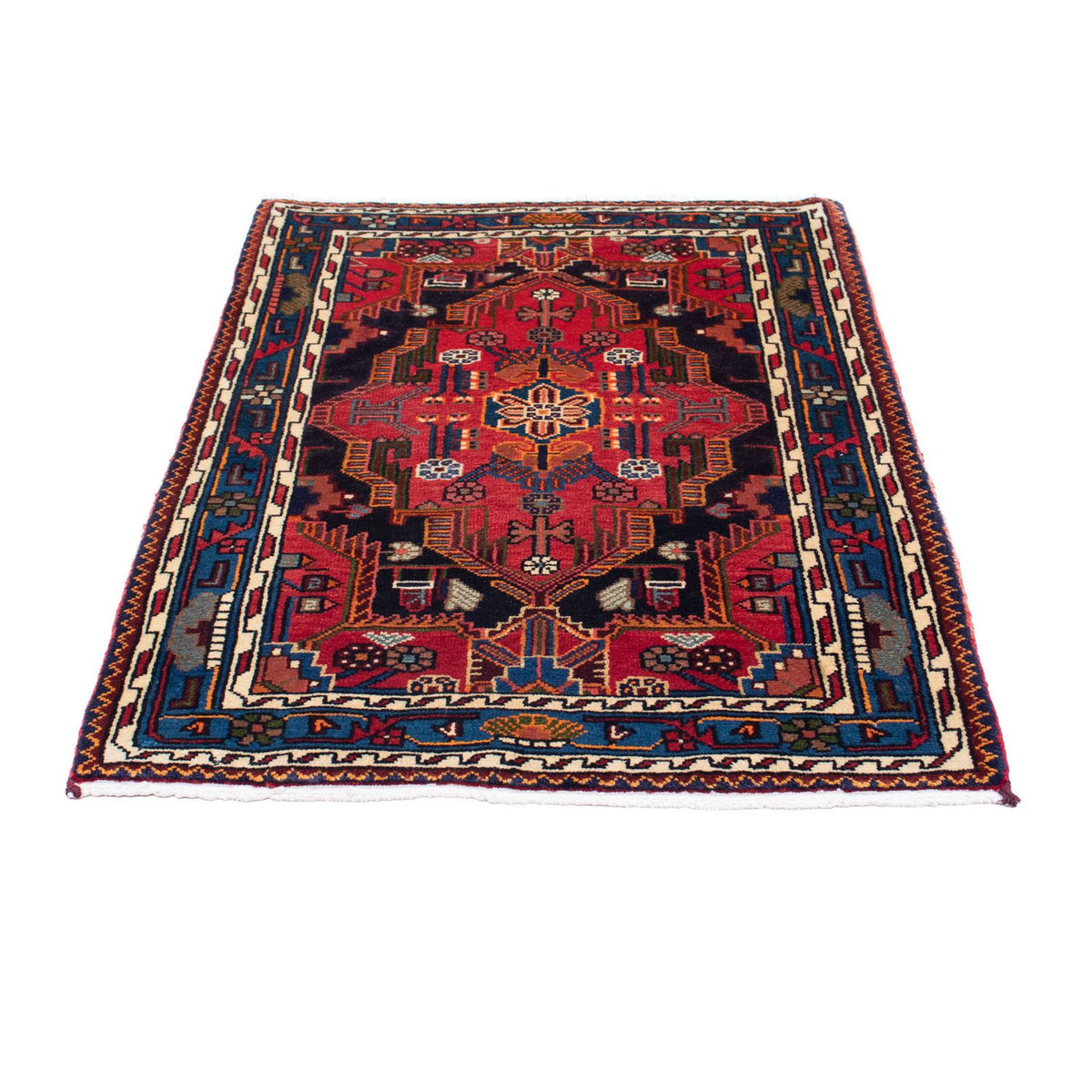 Tappeto Persero - Nomade - 125 x 90 cm - rosso scuro
