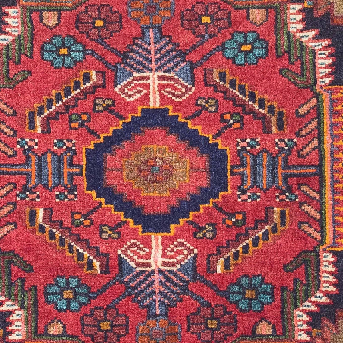 Tappeto Persero - Nomade - 127 x 86 cm - rosso