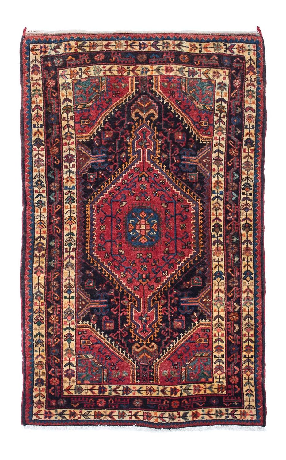 Tappeto Persero - Nomade - 138 x 88 cm - rosso scuro