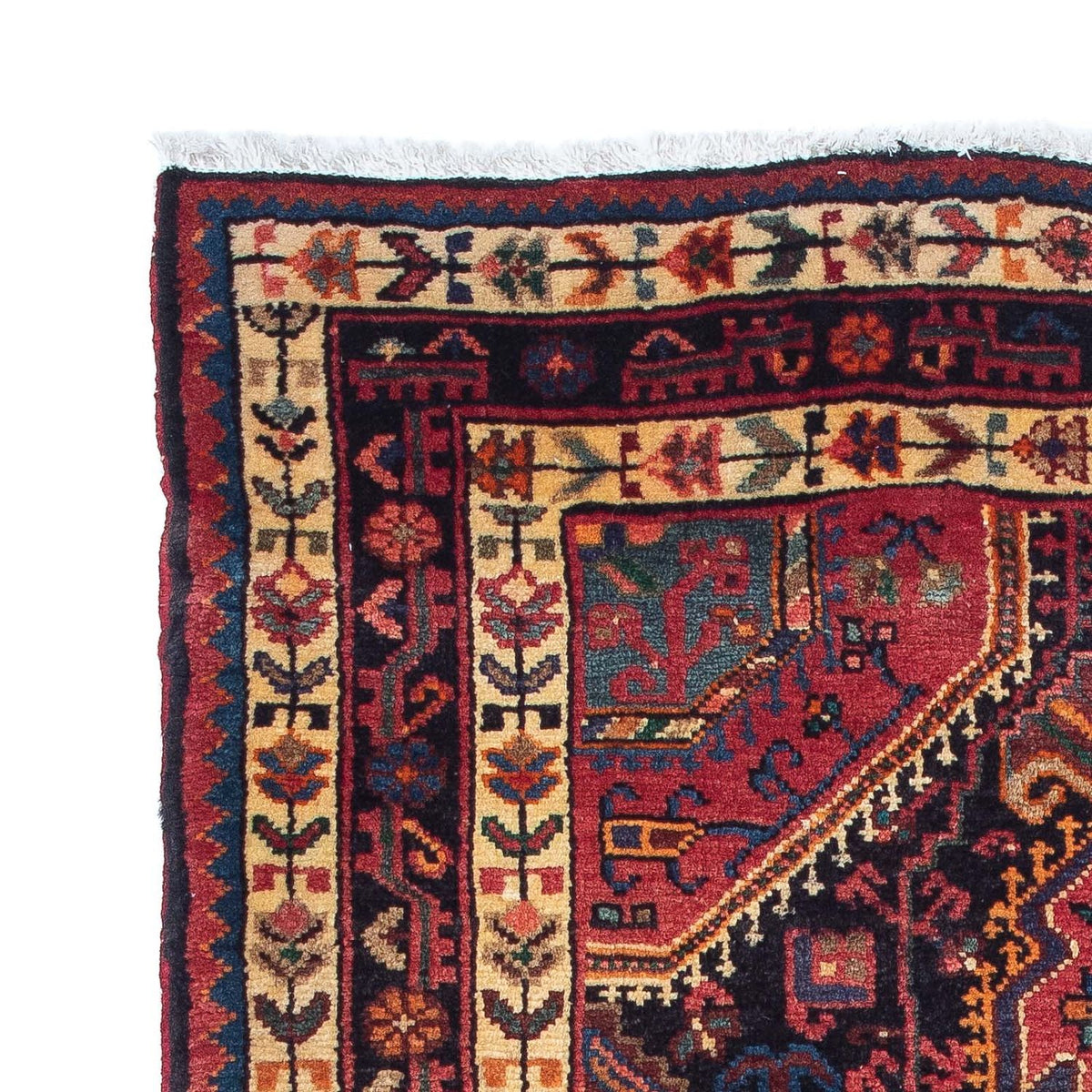 Tappeto Persero - Nomade - 138 x 88 cm - rosso scuro