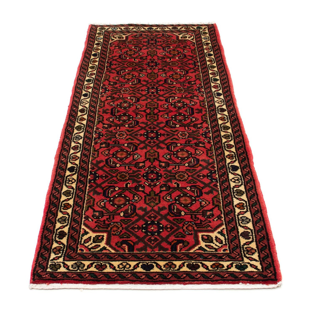 Tappeto corsia Tappeto Persero - Nomade - 190 x 72 cm - rosso scuro