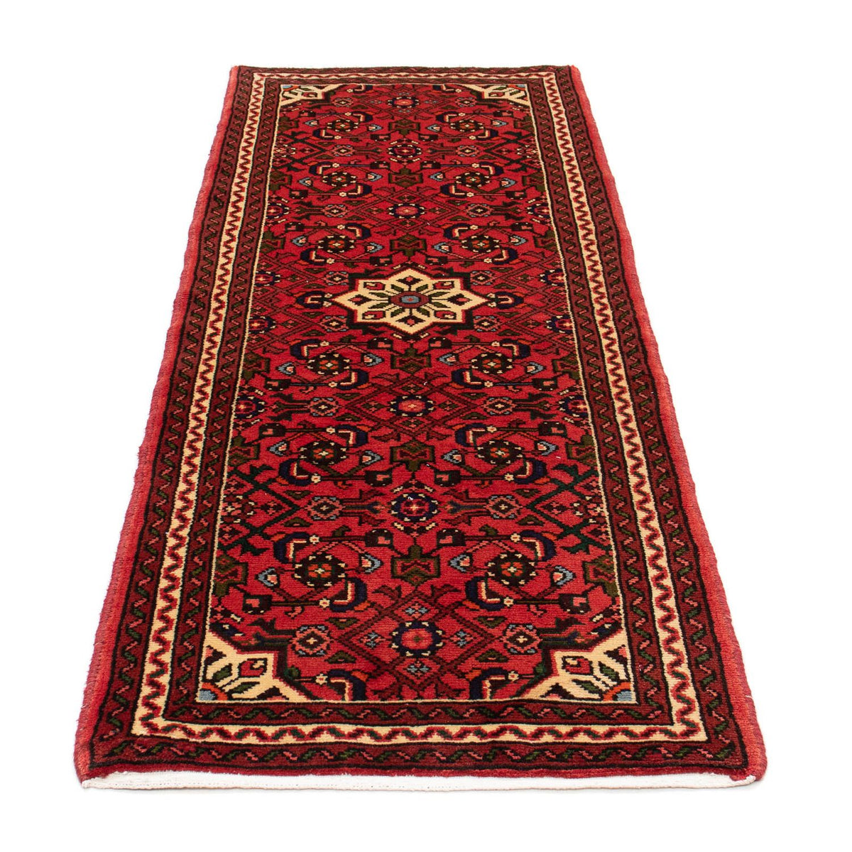 Tappeto corsia Tappeto Persero - Nomade - 200 x 72 cm - rosso scuro
