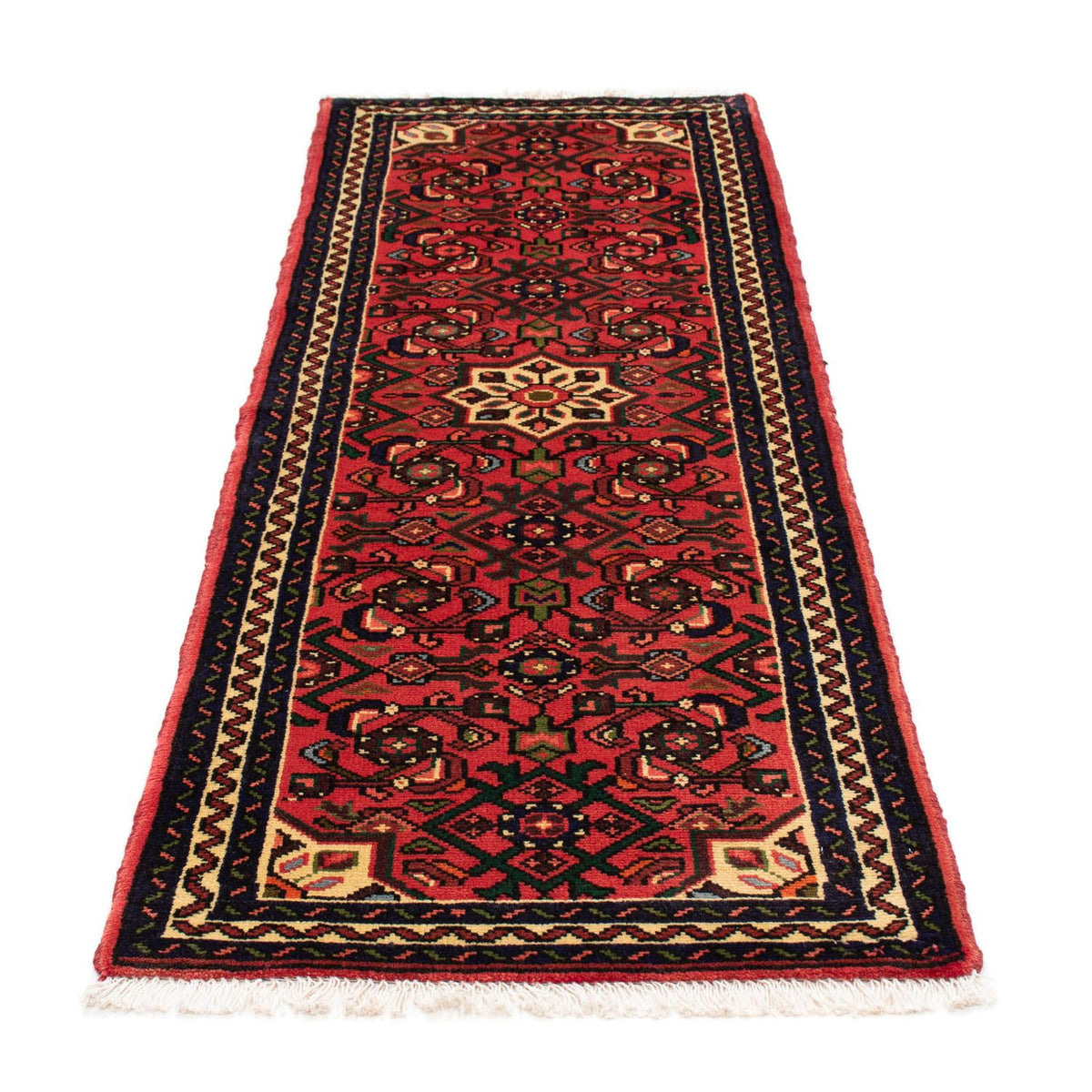 Tappeto corsia Tappeto Persero - Nomade - 195 x 68 cm - rosso scuro