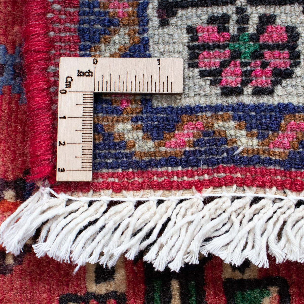 Tappeto corsia Tappeto Persero - Nomade - 200 x 76 cm - rosso scuro