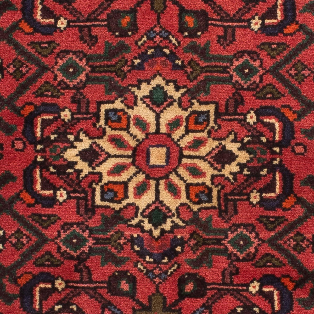 Tappeto corsia Tappeto Persero - Nomade - 196 x 70 cm - rosso scuro