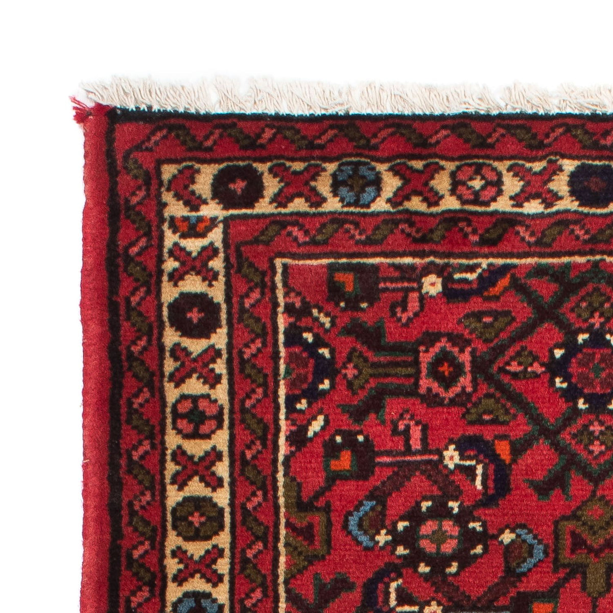 Tappeto corsia Tappeto Persero - Nomade - 195 x 74 cm - rosso scuro