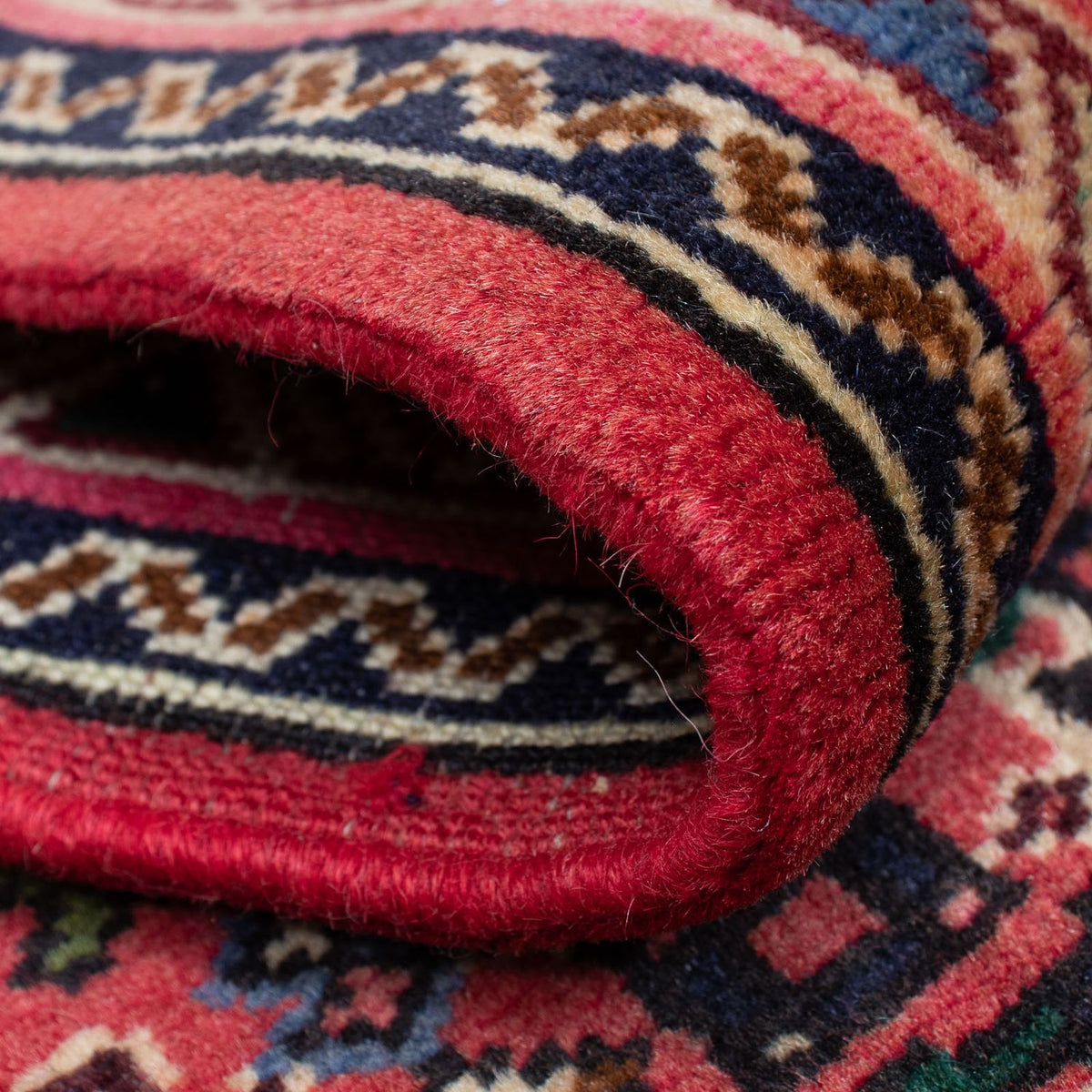 Tappeto corsia Tappeto Persero - Nomade - 193 x 65 cm - rosso scuro