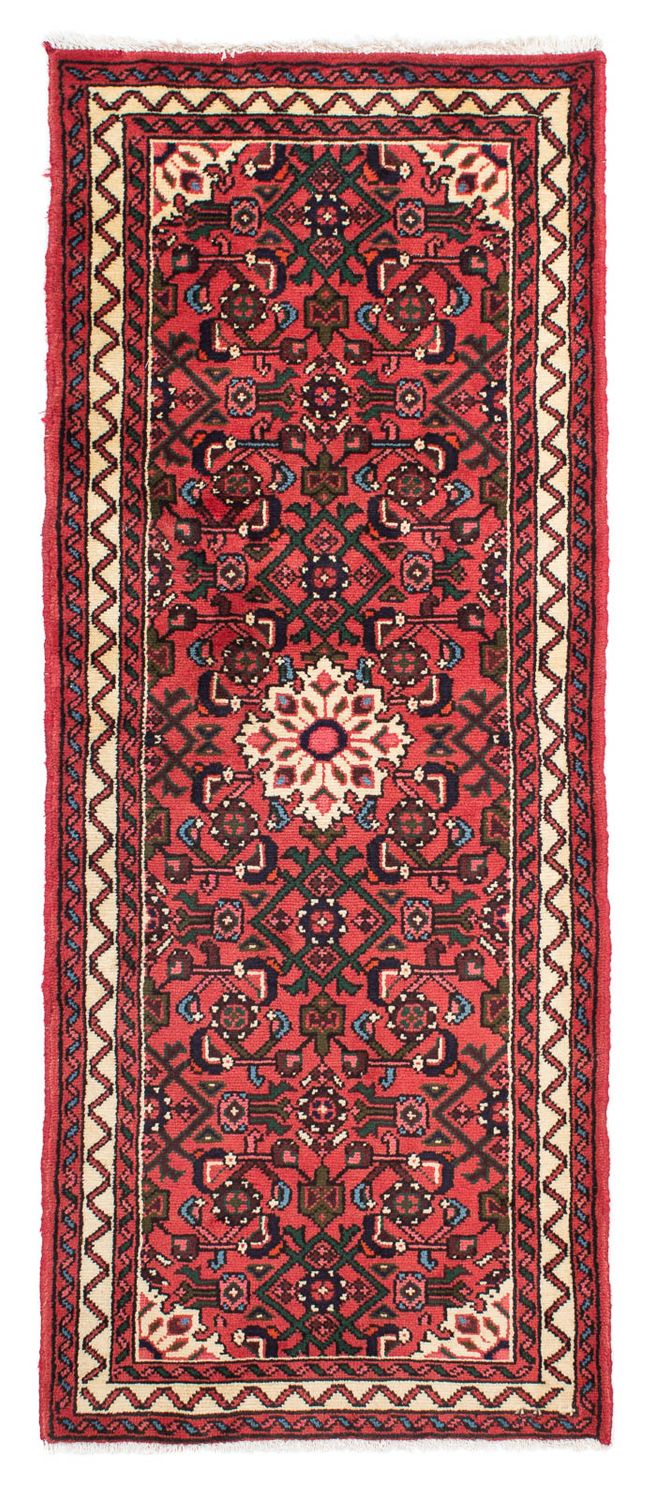 Tappeto corsia Tappeto Persero - Nomade - 190 x 80 cm - rosso scuro