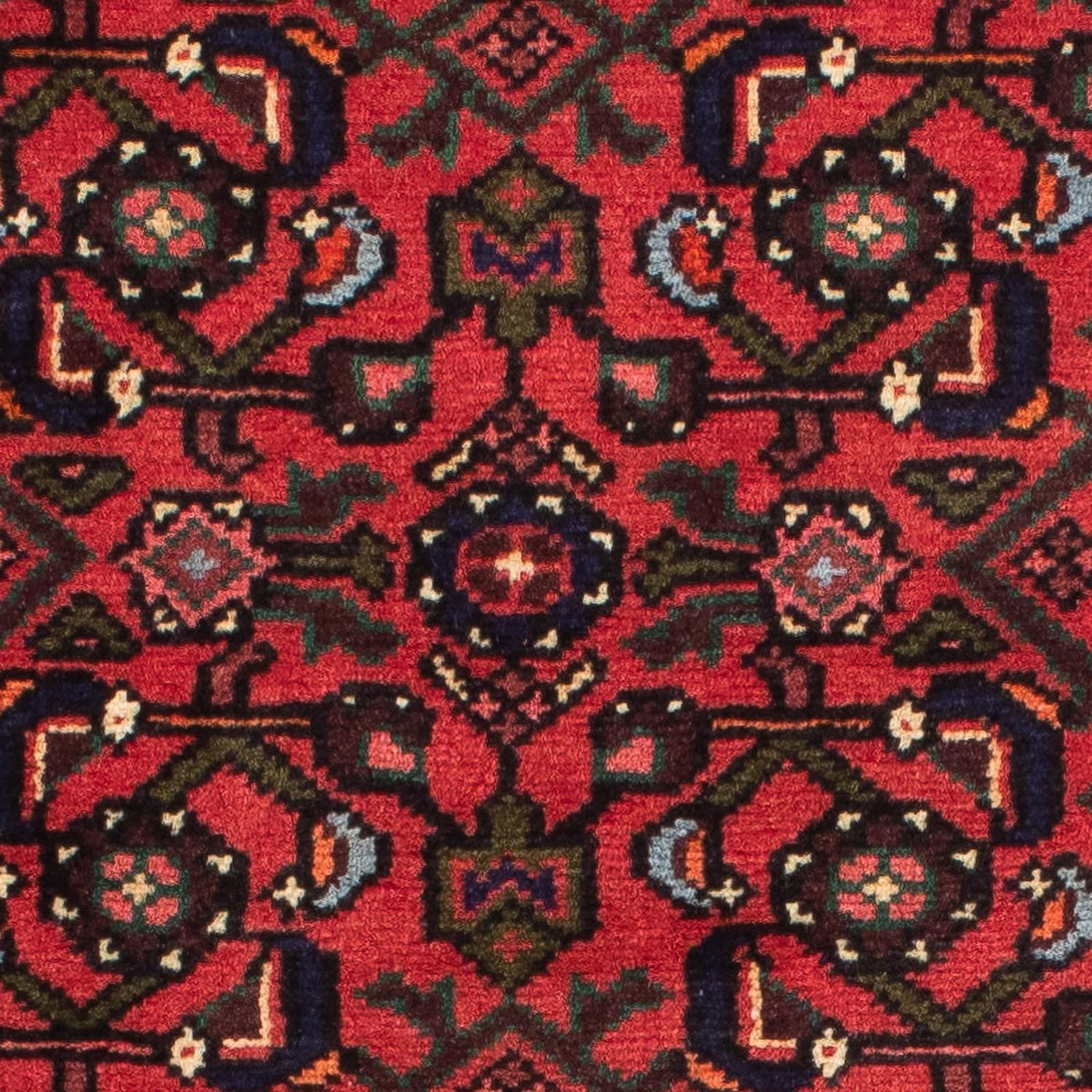 Tappeto corsia Tappeto Persero - Nomade - 195 x 75 cm - rosso scuro